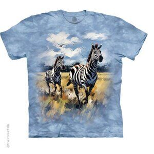 Zebra Adult Large Short Sleeve Shirt L